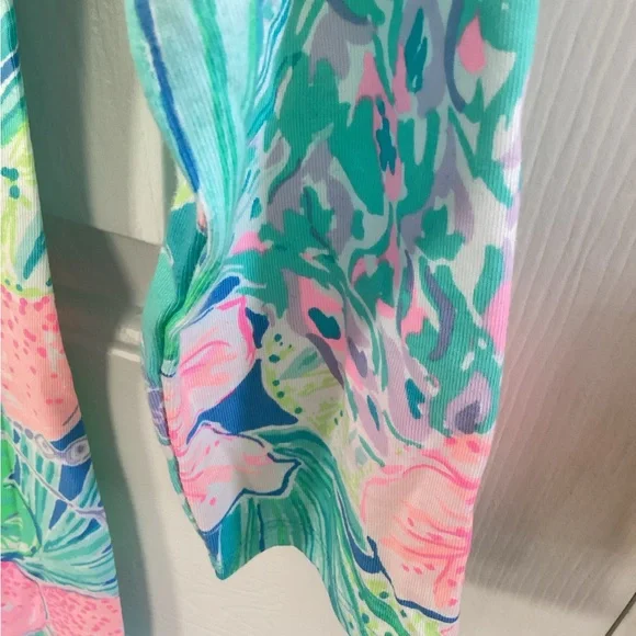 Lilly Pulitzer Charley Dress Swizzle In Xsmall Multi 3/4 Sleeve  Resortwear - Picture 5 of 6